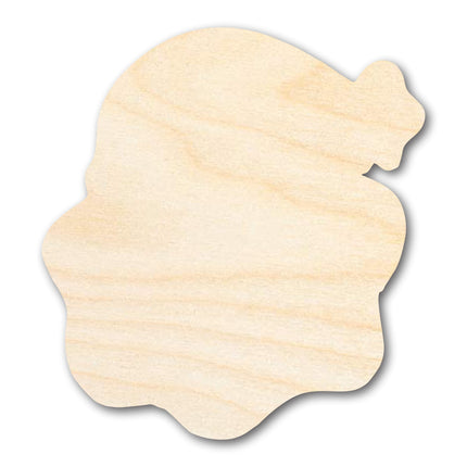 Unfinished Wood Cute Santa Shape | DIY Craft Cutout | up to 46" DIY