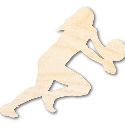 Unfinished Wood Volleyball Receive Shape | DIY Craft Cutout | up to 46" DIY