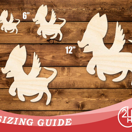 Unfinished Wood Alebrije Shape | DIY Craft Cutout | up to 46" DIY
