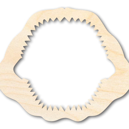 Unfinished Wood Shark Jaw Shape | DIY Craft Cutout | up to 46" DIY