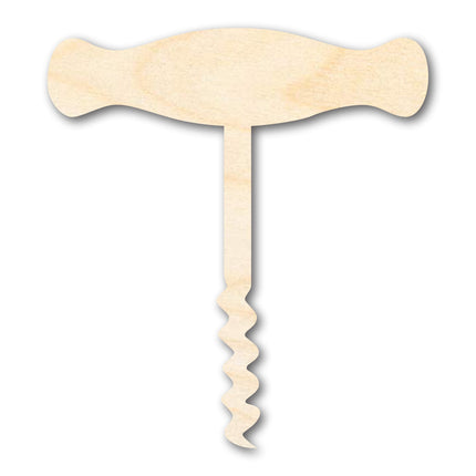 Unfinished Wood Wine Opener Shape | DIY Craft Cutout | up to 46" DIY