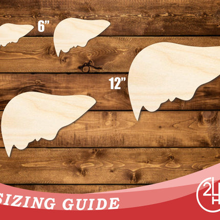 Unfinished Wood Liver Shape | DIY Craft Cutout | up to 46" DIY