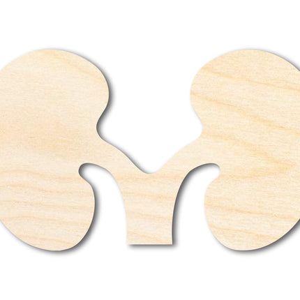 Unfinished Wood Kidney Shape | DIY Craft Cutout | up to 46" DIY