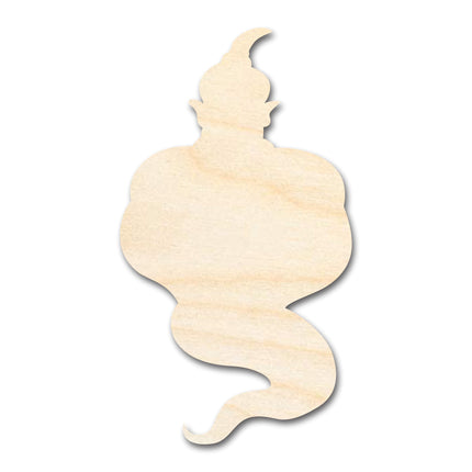 Unfinished Wood Genie Shape | DIY Craft Cutout | up to 46" DIY