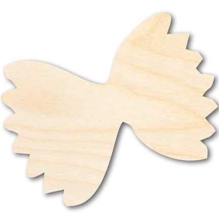 Unfinished Wood Farfalle Pasta| DIY Craft Cutout | up to 46" DIY