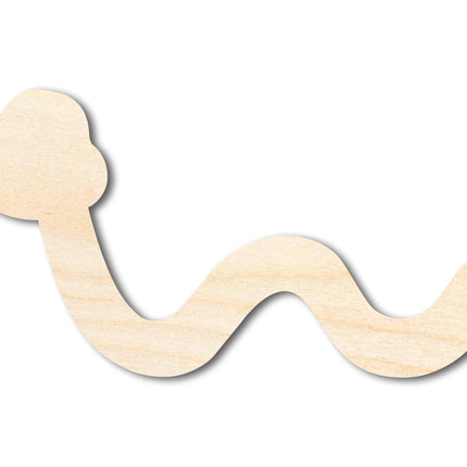 Unfinished Wood Balloon Snake Shape | DIY Craft Cutout | up to 46" DIY