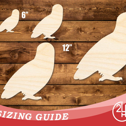 Unfinished Wood Spooky Owl Shape | DIY Craft Cutout | up to 46" DIY
