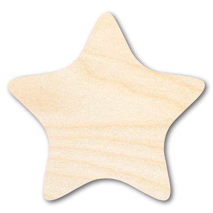 Unfinished Wood Cute Starfish Shape | DIY Craft Cutout | up to 46" DIY