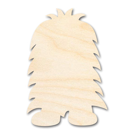 Unfinished Wood Shaggy Monster Shape | DIY Craft Cutout | up to 46" DIY