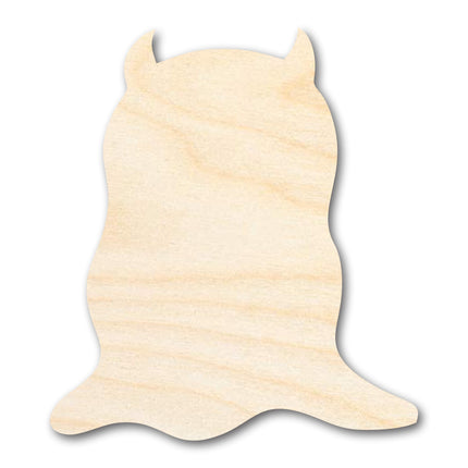 Unfinished Wood Jelly Monster Shape | DIY Craft Cutout | up to 46" DIY