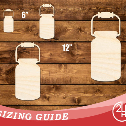 Unfinished Wood Large Jug Shape | DIY Craft Cutout | up to 46" DIY