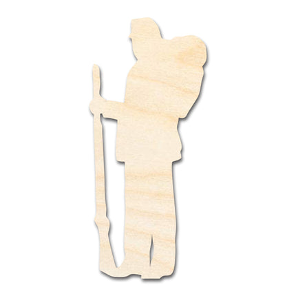 Unfinished Wood War Soldier Shape | DIY Craft Cutout | up to 46" DIY