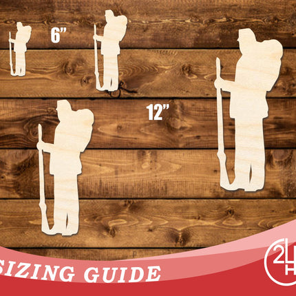 Unfinished Wood War Soldier Shape | DIY Craft Cutout | up to 46" DIY