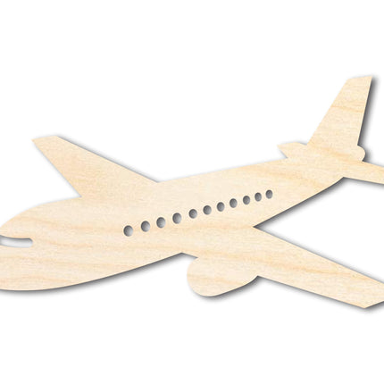 Unfinished Wood Air Plane Shape | DIY Craft Cutout | up to 46" DIY