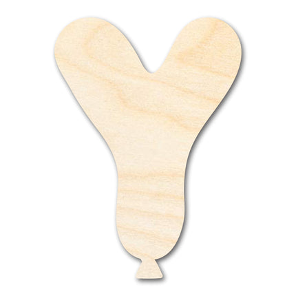 Unfinished Wood Balloon Letter Y Shape | DIY Craft Cutout | up to 46" DIY