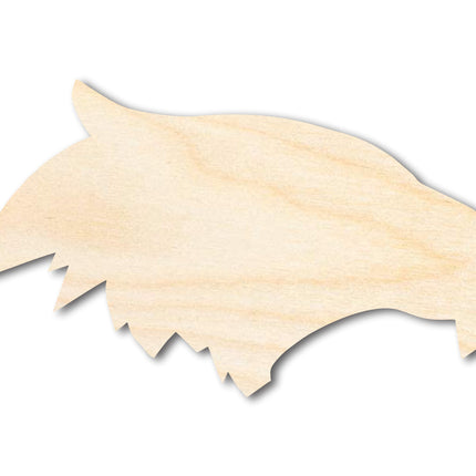 Unfinished Wood Eagle Mascot Shape | DIY Craft Cutout | up to 46" DIY