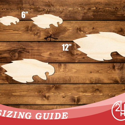 Unfinished Wood Eagle Mascot Shape | DIY Craft Cutout | up to 46" DIY