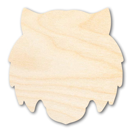 Unfinished Wood Tiger Mascot Shape | DIY Craft Cutout | up to 46" DIY