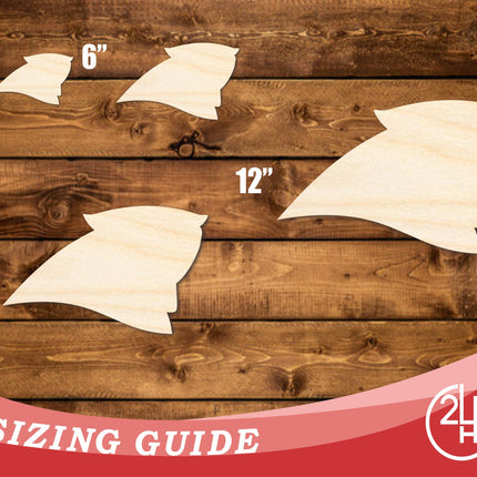 Unfinished Wood Panther Mascot Shape | DIY Craft Cutout | up to 46" DIY
