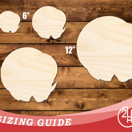 Unfinished Wood Ram Mascot Shape | DIY Craft Cutout | up to 46" DIY