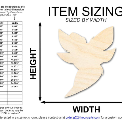 Unfinished Wood Hornet Mascot Shape | DIY Craft Cutout | up to 46" DIY