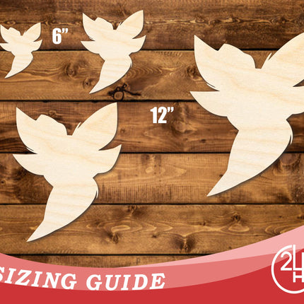 Unfinished Wood Hornet Mascot Shape | DIY Craft Cutout | up to 46" DIY