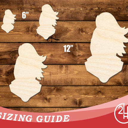 Unfinished Wood Knight Mascot Shape | DIY Craft Cutout | up to 46" DIY