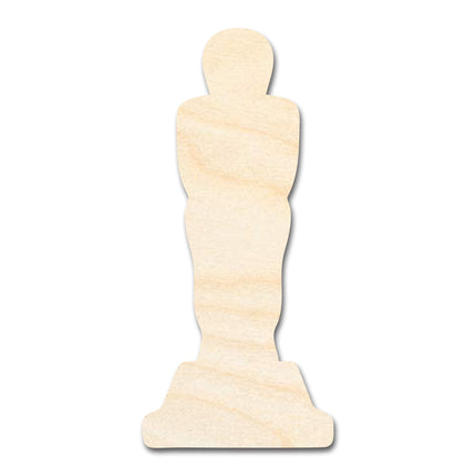 Unfinished Wood Cartoon Movie Award Shape | DIY Craft Cutout | up to 46" DIY