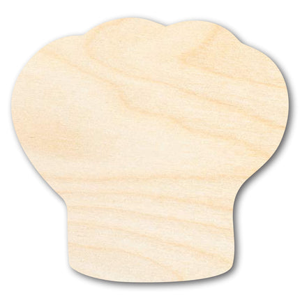 Unfinished Wood Chef Hat Shape | DIY Craft Cutout | up to 46" DIY
