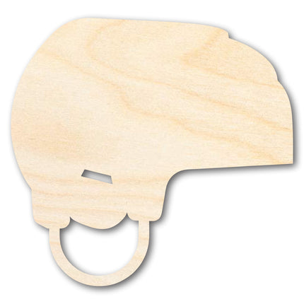 Unfinished Wood Hockey Helmet Shape | DIY Craft Cutout | up to 46" DIY