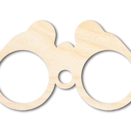 Unfinished Wood Binoculars Shape | DIY Craft Cutout | up to 46" DIY