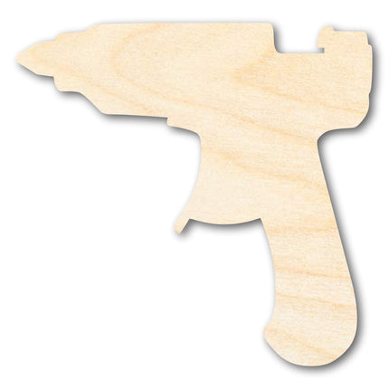 Unfinished Wood Hot Glue Gun Shape | DIY Craft Cutout | up to 46" DIY