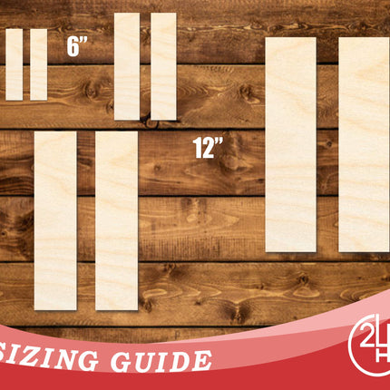 Unfinished Wood Pause Shape | DIY Craft Cutout | up to 46" DIY