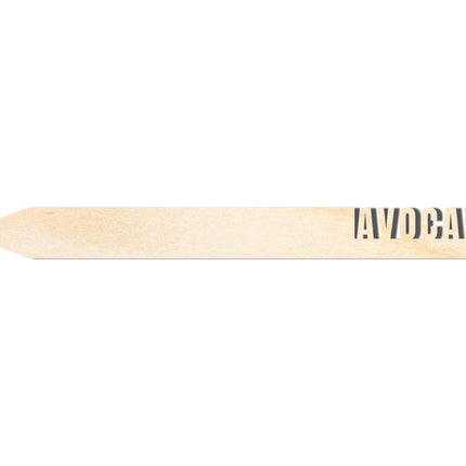 Unfinished Wood Avocado Garden Stake | DIY Craft Cutout | up to 24" DIY