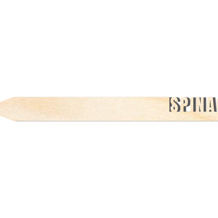 Unfinished Wood Spinach Garden Stake | DIY Craft Cutout | up to 24" DIY