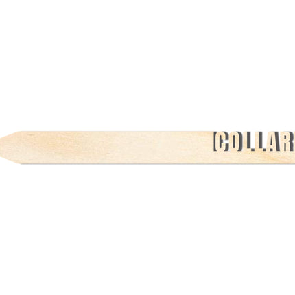 Unfinished Wood Collards Garden Stake | DIY Craft Cutout | up to 24" DIY