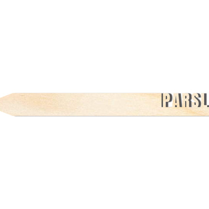 Unfinished Wood Parsley Garden Stake | DIY Craft Cutout | up to 24" DIY