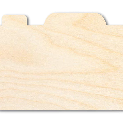Unfinished Wood Camera Shape | DIY Craft Cutout | up to 46" DIY