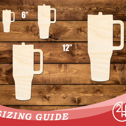 Unfinished Wood Travel Jug Shape | DIY Craft Cutout | up to 46" DIY