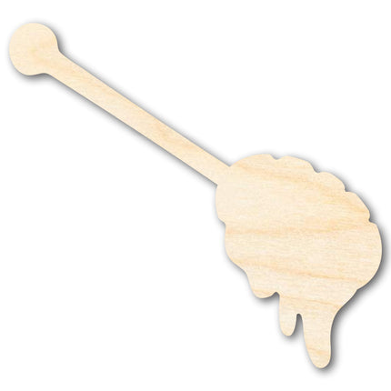Unfinished Wood Honey Stick Shape | DIY Craft Cutout | up to 46" DIY