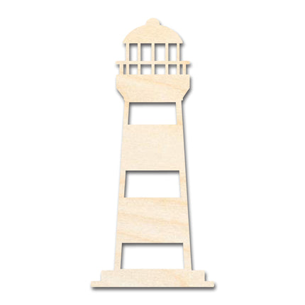 Unfinished Wood Lighthouse Shape | DIY Craft Cutout | up to 46" DIY