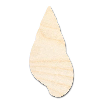 Unfinished Wood Cone Shell Shape | DIY Craft Cutout | up to 46" DIY