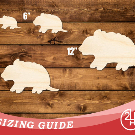 Unfinished Wood Armadillo Shape | DIY Craft Cutout | up to 46" DIY