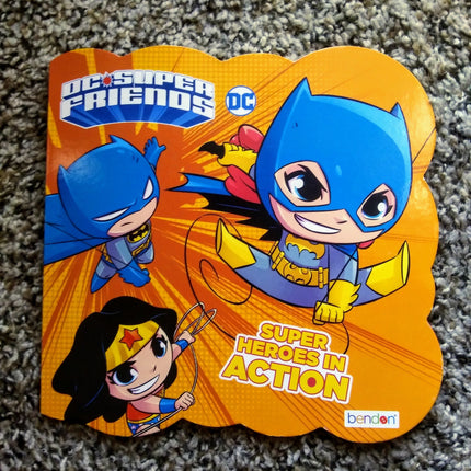 DC Super Friends HC Book - Super Heroes in Action