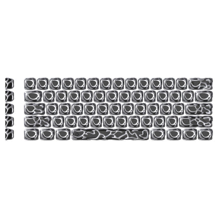 XVX Venom Themed Liquid Metallic Electroplating ABS+PC Keycap Set