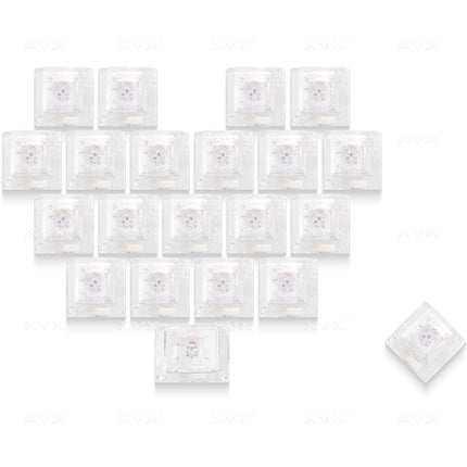 XVX Fizz Heart Series Cherry Profile PC 21-Key Artisan Keycap Set