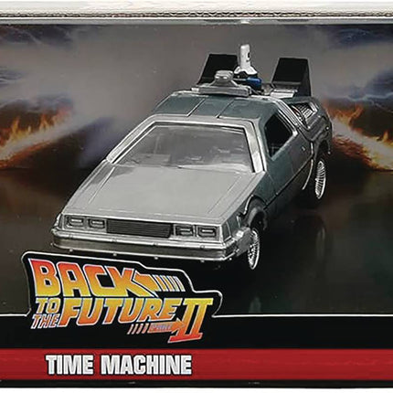 Back to the Future Hollywood Rides 1:32 scale DeLorean Time Machine 3-Pack