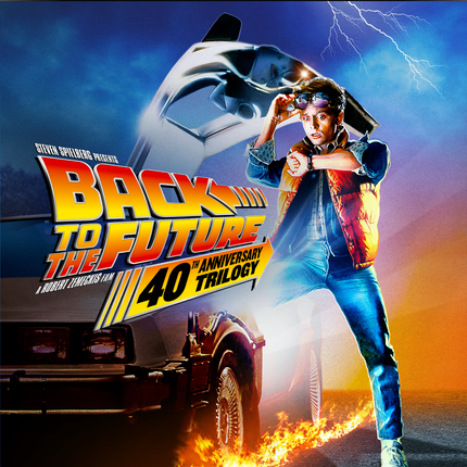 Back to the Future 40th Anniversary Trilogy (4K Ultra HD + Blu-ray™ + Digital Code) [2025]