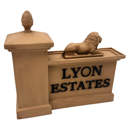 Back to the Future - Lyon Estates Gate Scaled Prop Replica