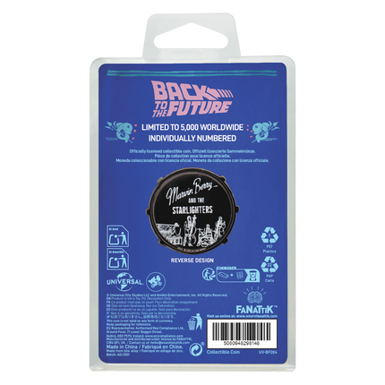 Back to the Future Limited Edition Marvin Berry & The Starlighters Coin